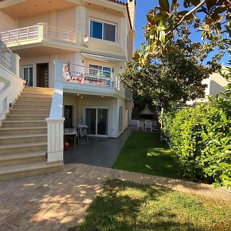 Cozy 2 Room Apartment With Garden Near Athens Air-Port Ártemida Kültér fotó